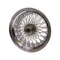  TTS 80 spoke wheel, stainless steel 6.00x15"SYM 80-Spoke Wheel 