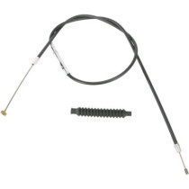 CLUTCH CABLE TRADITIONAL BLACK OVERSIZE +6" (152MM)