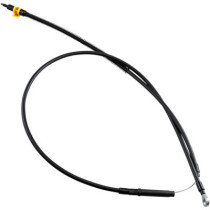 CLUTCH CABLE STEALTH-BLACK-ON-BLACK OVERSIZE +3"(76MM)