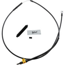 CLUTCH CABLE STEALTH-BLACK-ON-BLACK OVERSIZE +6"(152MM)