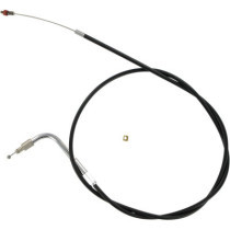 THROTTLE CABLE TRADITIONAL BLACK OVERSIZE +6" (152MM)