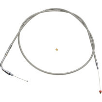 THROTTLE CABLE STAINLESS STEEL OVERSIZE +6"(152MM)