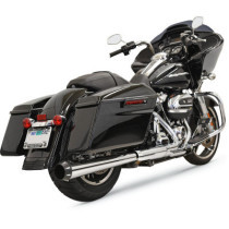 MUFFLERS SLIP-ON 4" DNT ELIMINATOR MEGAPHONE CROSS-OVER CHROME