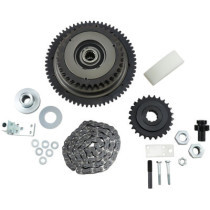 PRIMARY CHAIN DRIVE KIT WITH BALL-BEARING LOCKUP CLUTCH