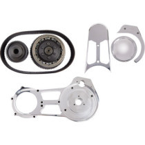 OPEN BELT DRIVE KIT POLISHED 2-3/4''