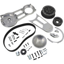 OPEN BELT DRIVE KIT 2'' POLISHED