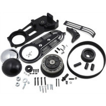 2” BELT DRIVE KITS WITH CHANGEABLE DOMES BLACK