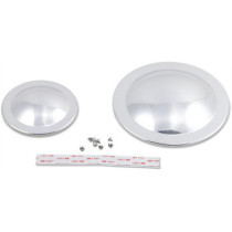 POLISHED DOMED PULLEY COVER KIT