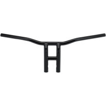 Guidon Biltwell Tyson XL Pull back - Hauteur 10" - Pour accélérateur à cable - Noir