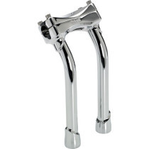 Chrome 10" Oversized Murdock Pullback Risers