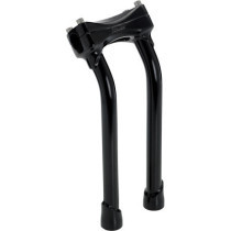 Black 12" Oversized Murdock Pullback Risers