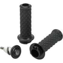 ALUMICORE DOUBLE-CABLE GRIPS BLACK