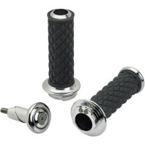 ALUMICORE DOUBLE-CABLE GRIPS CHROME