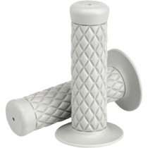 THRUSTER 1" GRIPS KRATON RUBBER WHITE