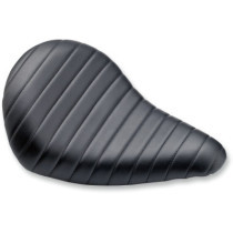 SLIMLINE SEAT TUCK N ROLL PATTERN BLACK