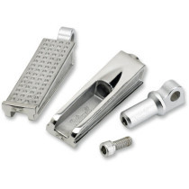 SANDERSON STEEL FOOTPEGS RAW POLISHED