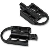 MUSHMAN STEEL FOOTPEGS BLACK ELECTROPLATE