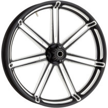 WHEEL 7-VALVE 21x3.5 FRONT WITH ABS BLACK