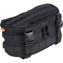 EXFIL-7 MOTORCYCLE FORK BAG BLACK