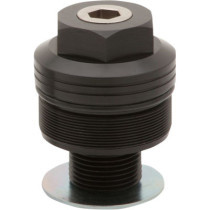 FORK ADJUSTER PRELOAD 49mm CAP BLACK