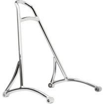 SISSY BAR SHORT W/O PAD CHROME