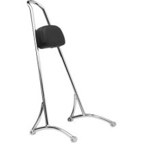 Sissy Bar Burly Tall avec dosseret - Hauteur 20" - Sportster à partir de 2004 - Chromé