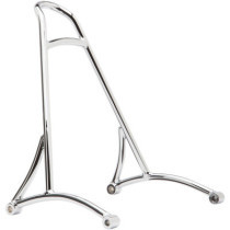 SISSY BAR SHORT W/PAD CHROME