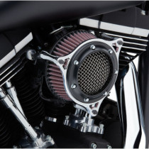 AIR CLEANER KIT RPT AIR INTAKE BLACK/CHROME