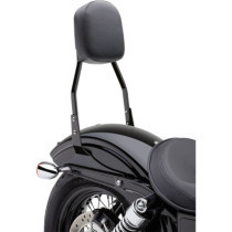 17" STANDARD SQUARE SISSY BAR BLACK HD