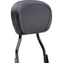 12" SHORT ROUND SISSY BAR BLACK HD