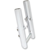 FORK LEGS HOT LEGS DUAL DISC 10-GAUGE CHROME