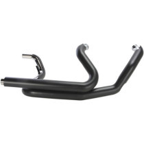 HEADPIPES POWERPORT DUAL W/DUAL BUNGS BLACK