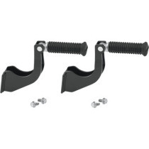 BRACKET FOR FOOTPEG RELOCATOR BLACK