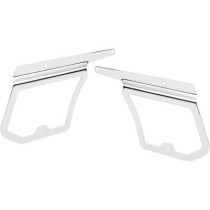 SADDLEBAG SUPPORT BRACKETS CHROME HD