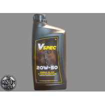 Bidon 1 Litre d'huile 20W50 minérale VSPEC