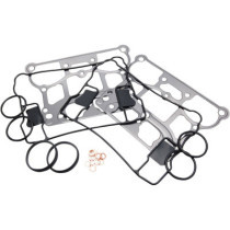 ROCKER BOX REBUILD GASKET KIT S&S "DIE CAST BOX" TC