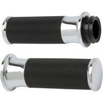 GRIPS SMOOTH FUSION THROTTLE BY CABLE CHROME