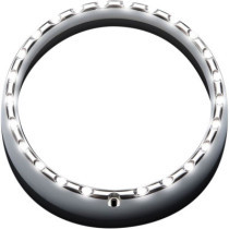 HEADLAMP LED HALO TRIM RING CHROME