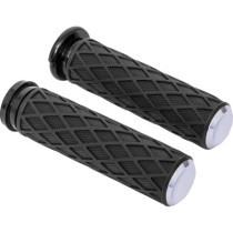 Grips - Diamond - Cable - Chrome