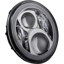 HEADLAMP 7"LED HALO CHR