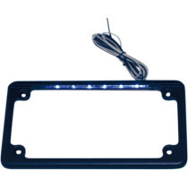 LICENSE PLATE FRAME WITH LED ILLUMINATION