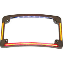 ALL IN ONE LED CURVED LICENSE PLATE FRAME