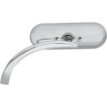 MIRROR MINI-OVAL MICRO CHROME LEFT