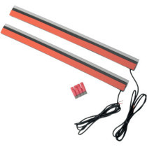 MEGA PLASMA ROD RED 12" PAIR