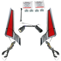 LIGHT FASCIA 10-13CHR/RED