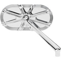 MIRROR CAGED 10-GAUGE RIGHT CHROME