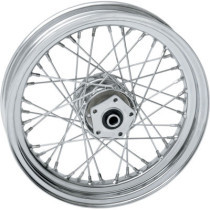 FRONT WHEEL 16X3 SINGLE-DISC CHROME