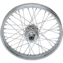 FRONT WHEEL 21X2.15 SINGLE-DISC CHROME