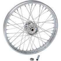 FRONT WHEEL 21X2.15 CHROME