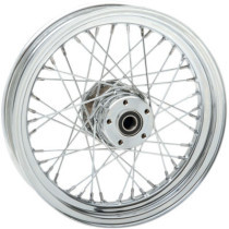 FRONT WHEEL 16"X3 LACED CHROME